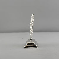 Load image into Gallery viewer, Silver Shiva Family Idol 30gm – Spiritual Shiv Parivar Murti for Home Mandir
