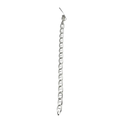 Silver Signature Figaro Link Bracelet 925 – Sleek