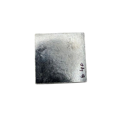 Silver Square Pooja Plate (Chowki) 6.4gm - Plain Ritual