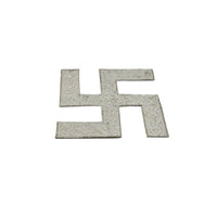 Load image into Gallery viewer, Silver Swastik Pooja Pieces Engraved Handcrafted (8.50g)
