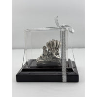 Load image into Gallery viewer, Silver Vishnu &amp; Lakshmi Idol 43gm – Divine Couple Murti for Pooja &amp; Prosperity
