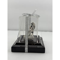 Load image into Gallery viewer, Silver Vishnu &amp; Lakshmi Idol 43gm – Divine Couple Murti for Pooja &amp; Prosperity
