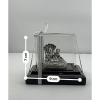Load image into Gallery viewer, Silver Vishnu &amp; Lakshmi Idol 43gm – Divine Couple Murti for Pooja &amp; Prosperity
