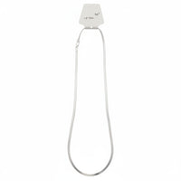 Load image into Gallery viewer, Smooth Flat Link Silver Chain 925 | Medium Profile Necklace
