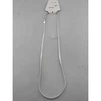 Load image into Gallery viewer, Smooth Flat Link Silver Chain 925
