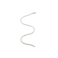 Load image into Gallery viewer, Snake Chain Silver Necklace in 925 Sterling Silver | Smooth
