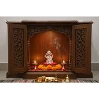 Load image into Gallery viewer, Spiritual Ganesh Idol for Temple Decor &amp; Festivals
