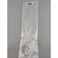Load image into Gallery viewer, Stacked Bead Harmony Silver Anklet – 99.9% Pure Silver – Weight:20g
