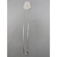 Load image into Gallery viewer, Star Stamped Flat Mariner Silver Chain in 925 Sterling
