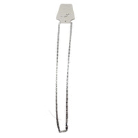 Load image into Gallery viewer, Star Stamped Flat Mariner Silver Chain in 925 Sterling