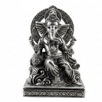 Load image into Gallery viewer, Sterling Silver (92.5% pure silver) Lord Ganesh Idol heavy
