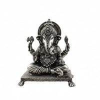 Load image into Gallery viewer, sterling Silver (92.5% purity)Ganesha Idol 120gm – Divine
