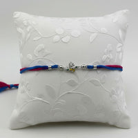 Load image into Gallery viewer, Sterling Silver (92.5% purity) Rakhi Little Shiv / rakhi
