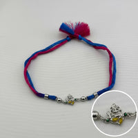 Load image into Gallery viewer, Sterling Silver (92.5% purity) Rakhi Little Shiv / rakhi

