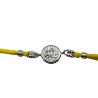 Load image into Gallery viewer, Sterling Silver (92.5% purity) Rakhi Shri / rakhi for bhai
