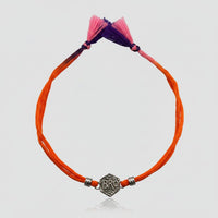Load image into Gallery viewer, Sterling Silver (92.5% purity)Rakhi thread BRO 1/ pure
