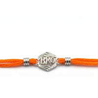 Load image into Gallery viewer, Sterling Silver (92.5% purity)Rakhi thread BRO 1/ pure
