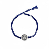 Load image into Gallery viewer, Sterling silver (92.5% purity) Shree Ganesh Rakhi thread –

