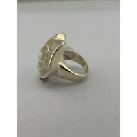 Load image into Gallery viewer, Sterling Silver Abstract Rose Swirl Ring
