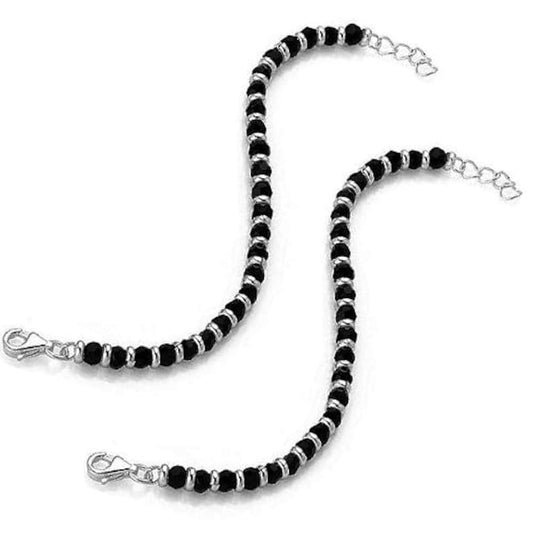 Sterling Silver Adjustable Nazariya Bracelet for Kids (5–6