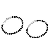 Load image into Gallery viewer, Sterling Silver Adjustable Nazariya Bracelet for Kids (8 – 11 Years)
