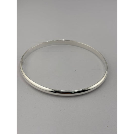 Sterling Silver Bangle/ Kada(629) 69MM - Bracelets