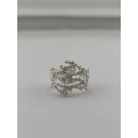 Load image into Gallery viewer, Sterling Silver Coral Branch Ring (4g)
