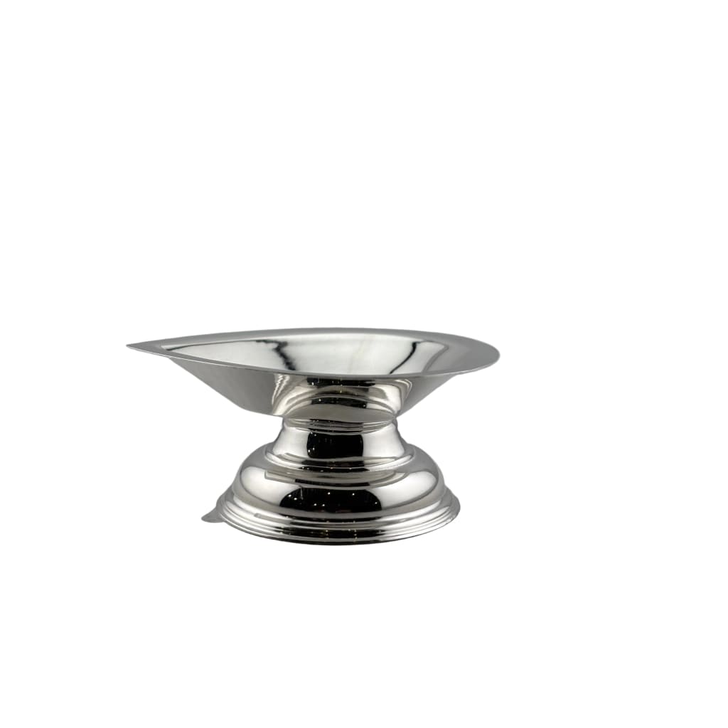 Sterling Silver Diya 14gm – For Daily Aarti & Worship