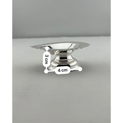 Sterling Silver Diya 17gm – Gift-Ready Pooja Lamp - Puja