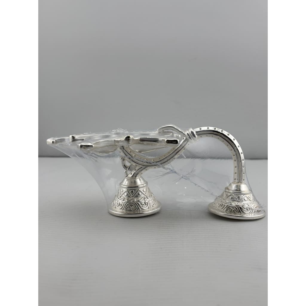 Sterling Silver Diya 45gm – Traditional Design for Puja &