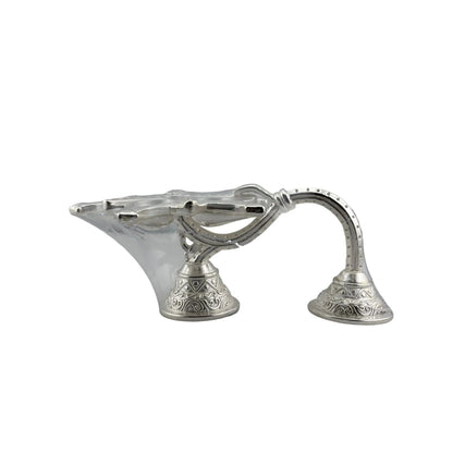 Sterling Silver Diya 45gm – Traditional Design for Puja &