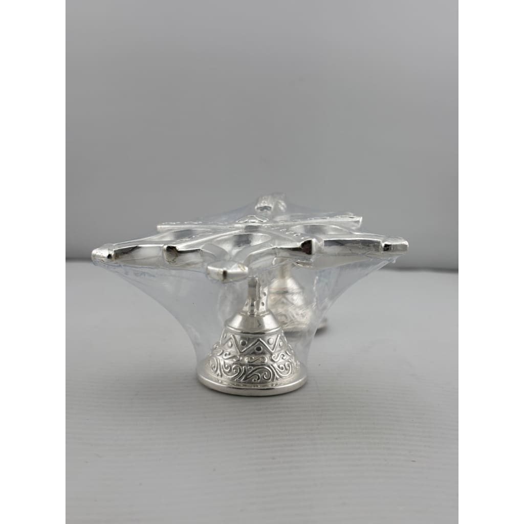 Sterling Silver Diya 45gm – Traditional Design for Puja &