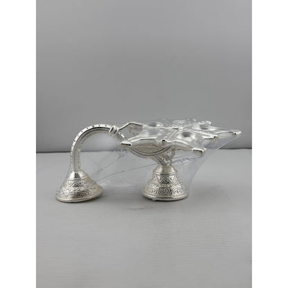 Sterling Silver Diya 45gm – Traditional Design for Puja &