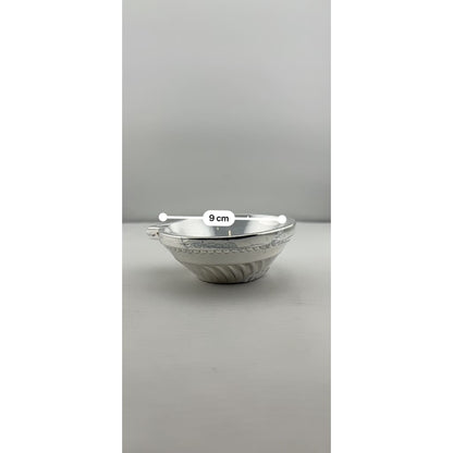 Sterling Silver Diya 50gm – For Daily Puja & Festive