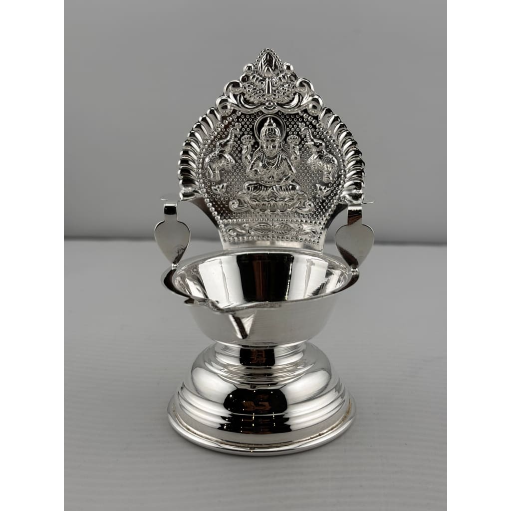 Sterling Silver Diya for Daily Worship 45gm - Puja Item