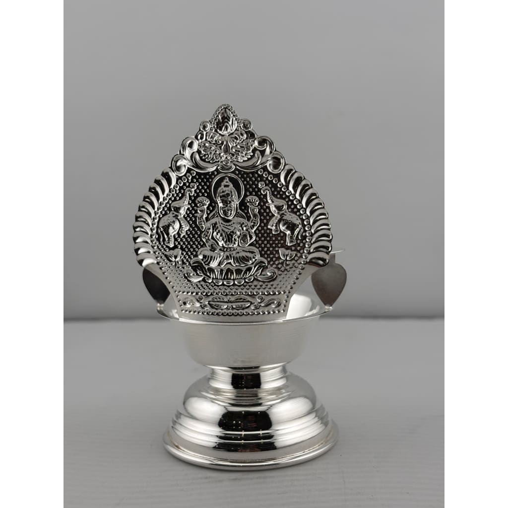 Sterling Silver Diya for Daily Worship 45gm - Puja Item