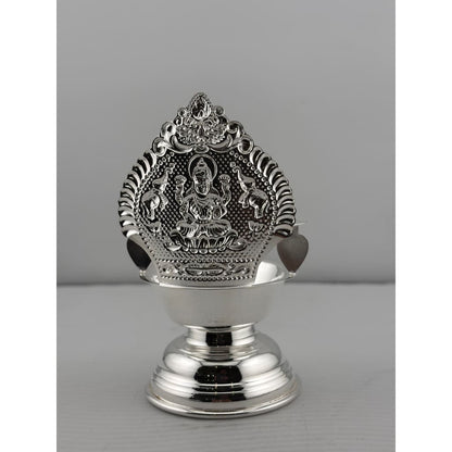 Sterling Silver Diya for Daily Worship 45gm - Puja Item