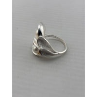 Load image into Gallery viewer, Sterling Silver Double Pearl Ring (10.1g)
