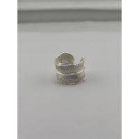 Load image into Gallery viewer, Sterling Silver Feather Wrap Ring (8.8g)
