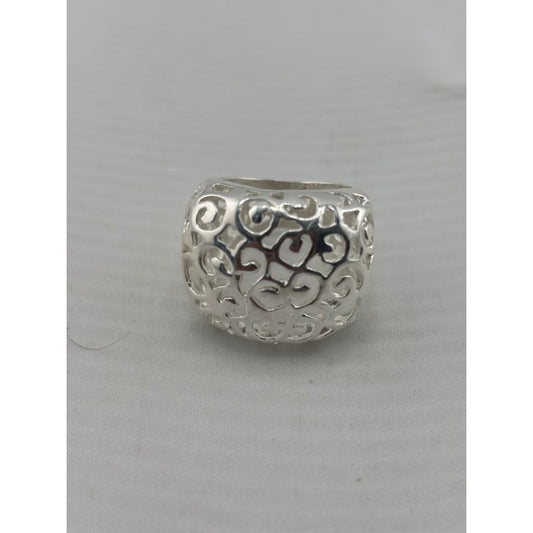 Sterling Silver Filigree Ring - Rings