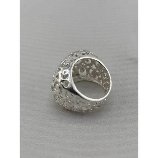 Sterling Silver Filigree Ring - Rings