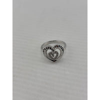 Load image into Gallery viewer, Sterling Silver Heart Ring (3g)

