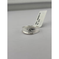 Load image into Gallery viewer, Sterling Silver Initial A Ring
