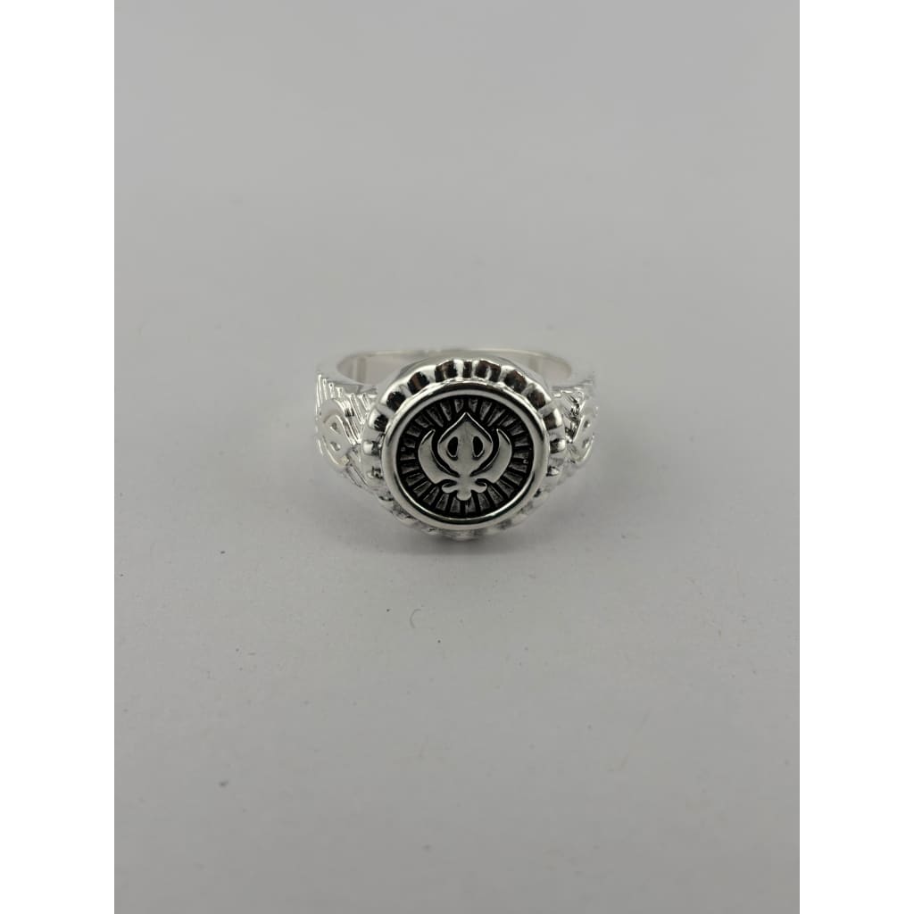 Sterling Silver Khanda Ring - Rings