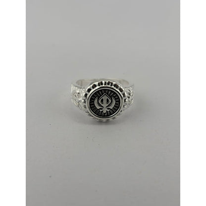 Sterling Silver Khanda Ring - Rings