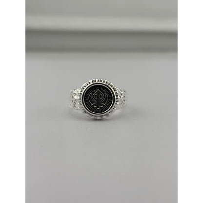 Sterling Silver Khanda Ring - Rings