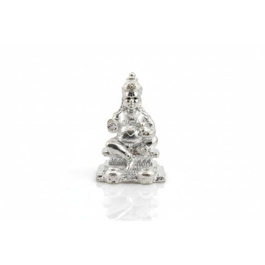 Sterling Silver Kubera Idol 31gm – Wealth God Murti