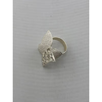 Load image into Gallery viewer, Sterling Silver Leaf Ring

