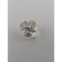 Load image into Gallery viewer, Sterling Silver Leaf Wrap Ring (5.61g)

