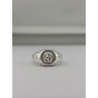 Load image into Gallery viewer, Sterling Silver Om Ring
